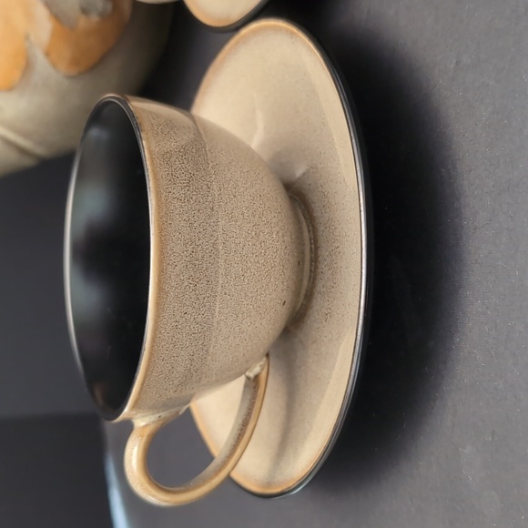 Pier 1 Kioko Stoneware Hand-painted Tea Set. - Picture 3 of 15